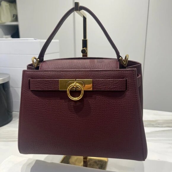 Parisa Wang Madison top handle bag in burgundy. Arrived a few weeks ago - Picture 1 of 15